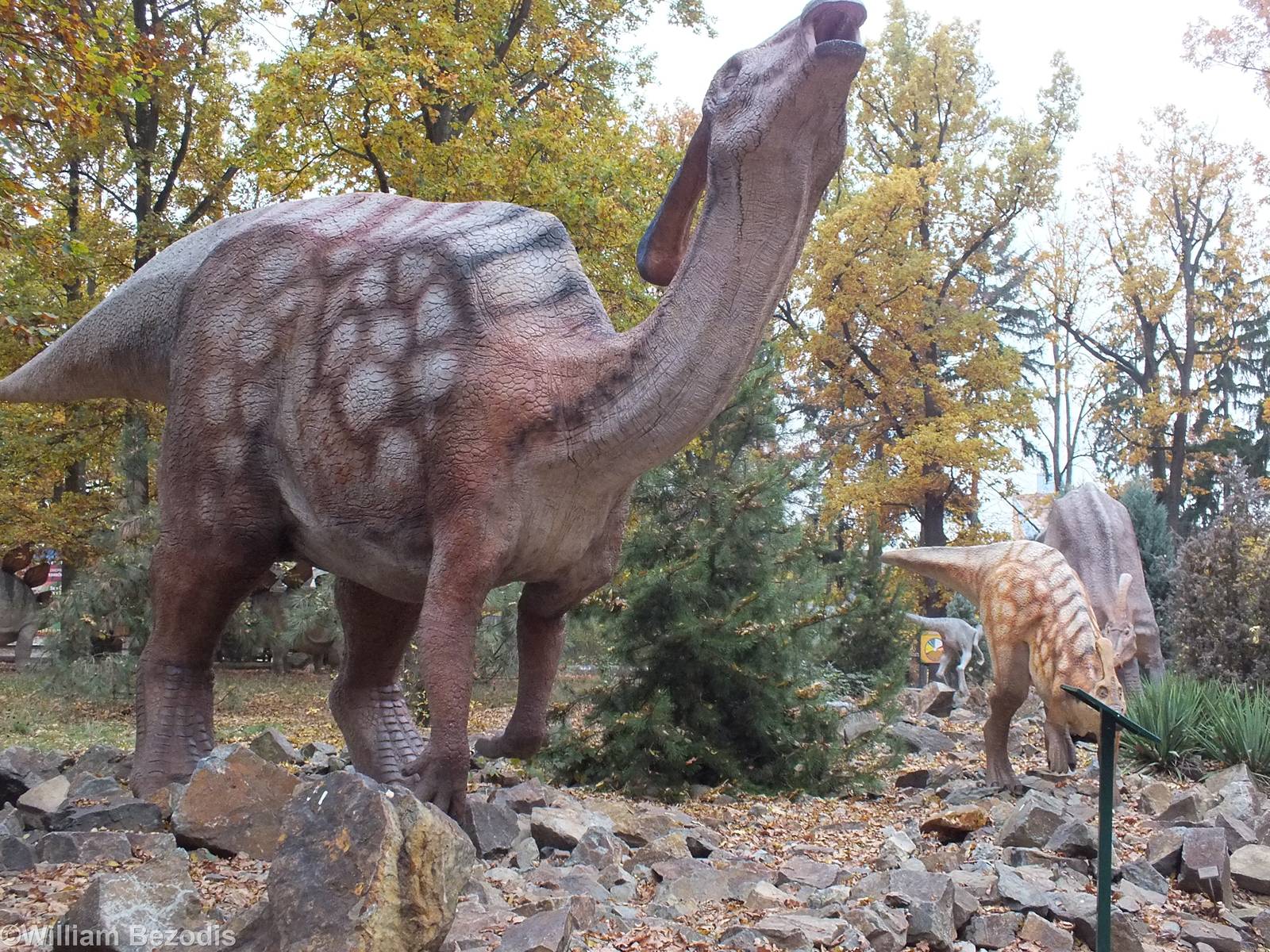Model Dinosaur in the DinoPark