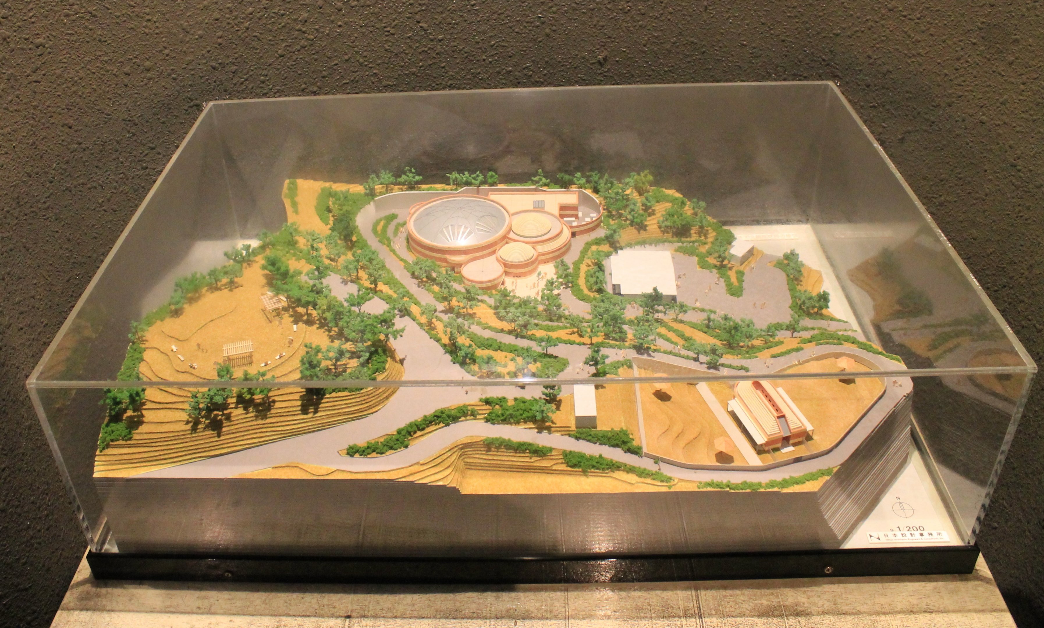 Model of Koala House and surrounds