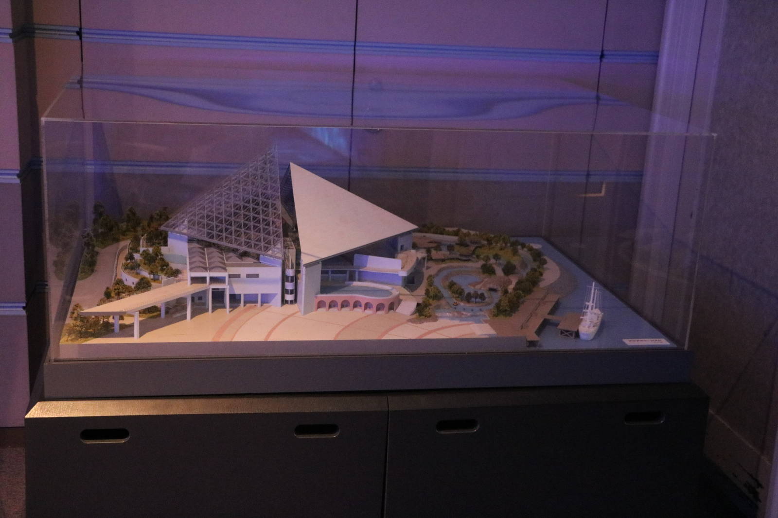 Model of the park, February 2016