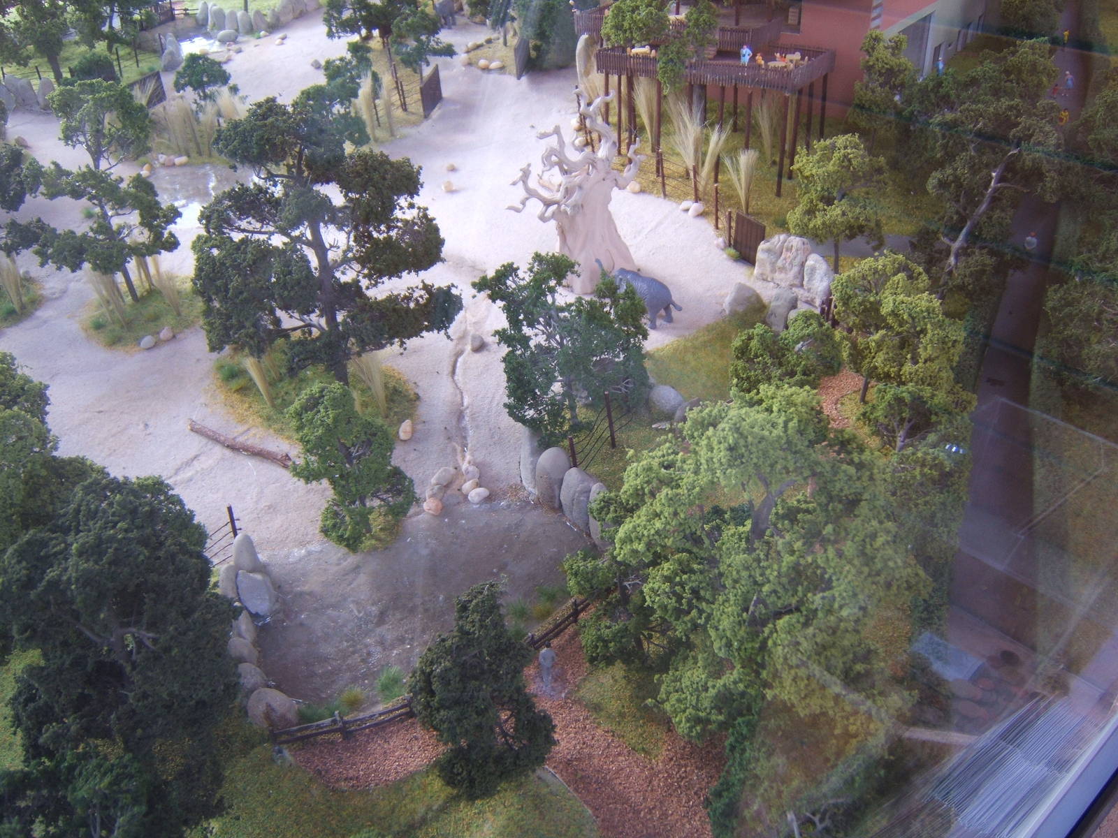 Model of the proposed new Elephant House/Enclosure