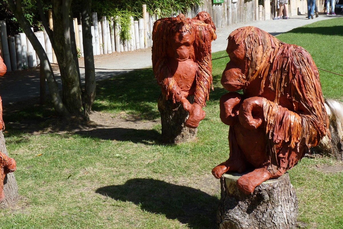 Model orangutans, September 2016