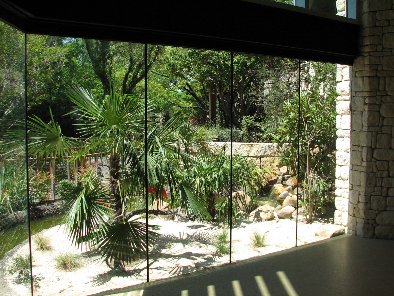MOLA - Scarlet Ibis Exhibit Interior Viewing Area