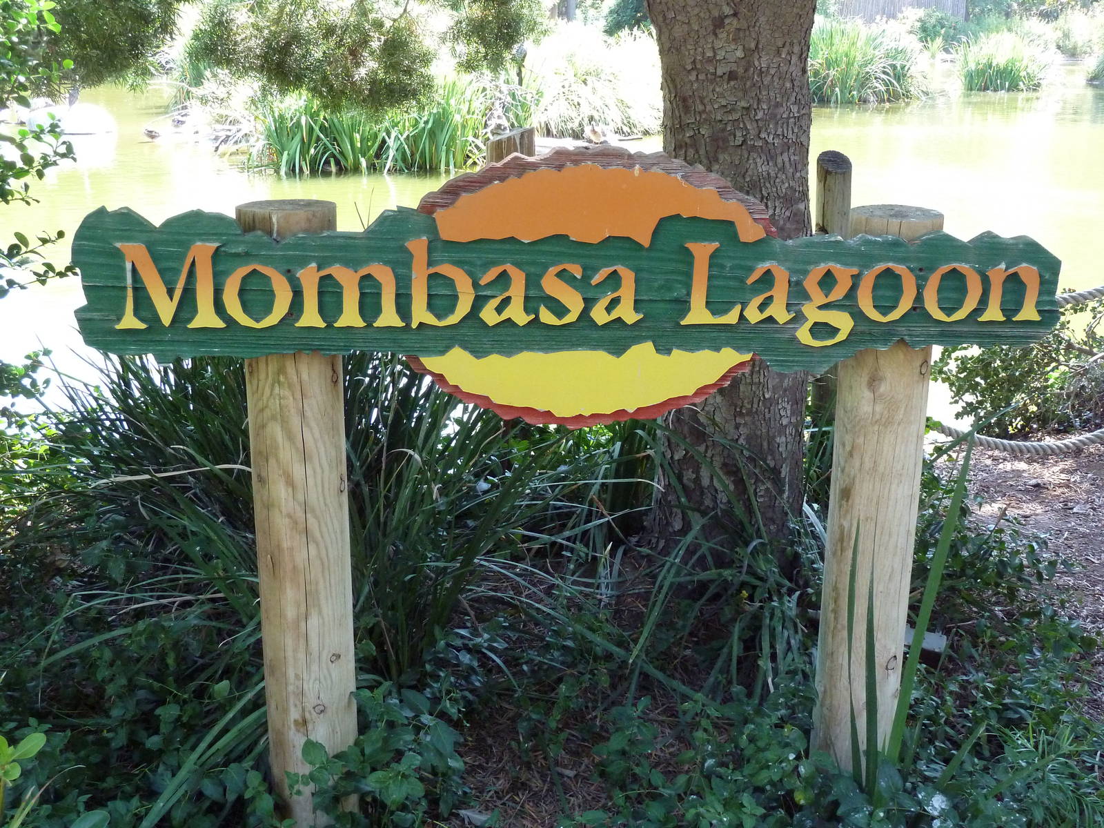 Mombasa Lagoon - Sign