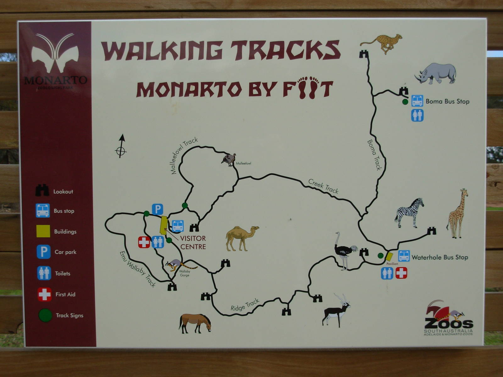 Monarto Zoo - Walking Trails