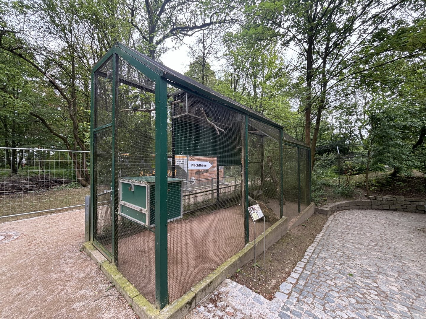 Monk Parrot Aviary at Zoologischer Garten Hof
