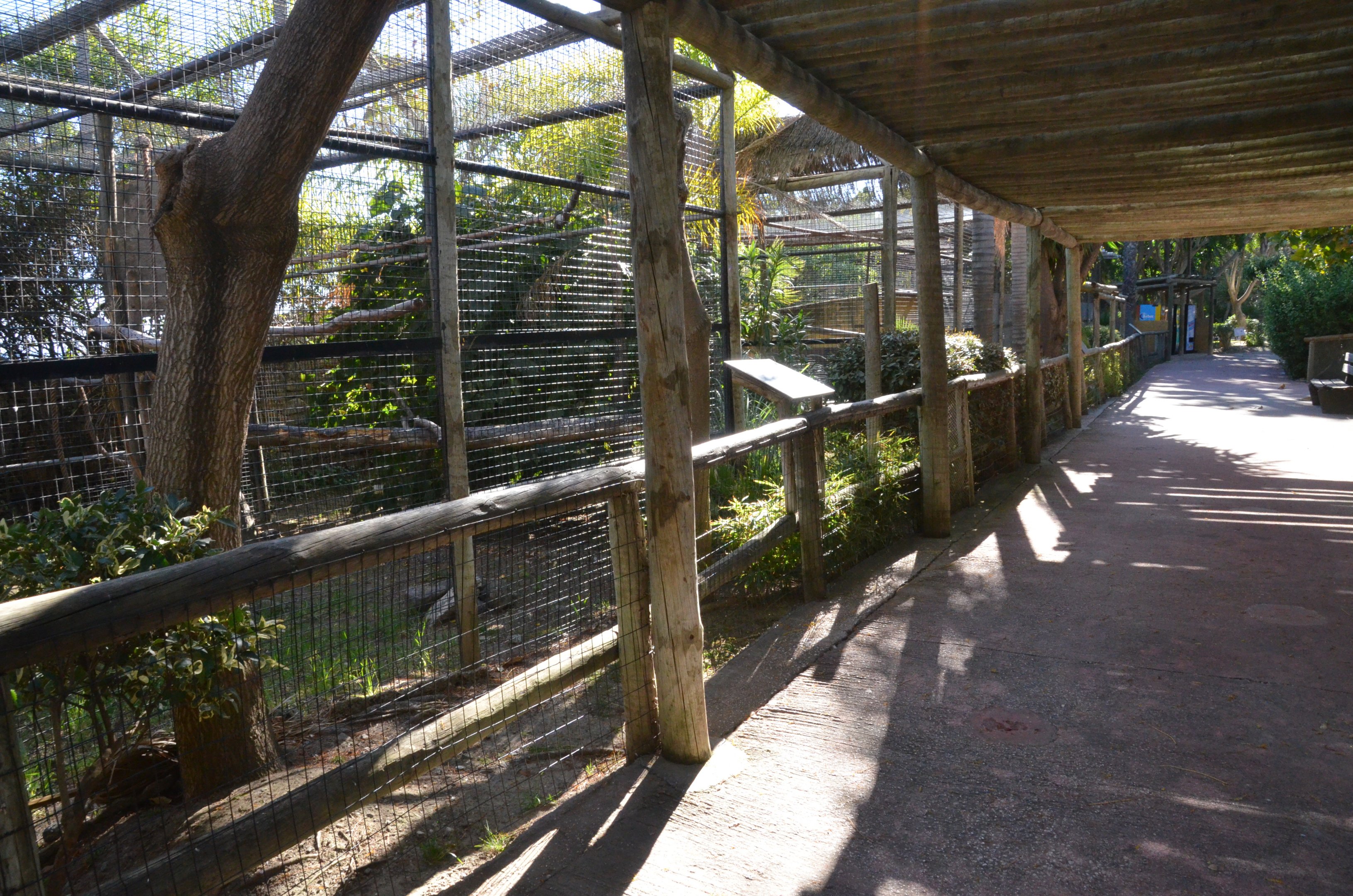 Monkey and Bird Enclosures at Selwo Aventura, 13/03/19