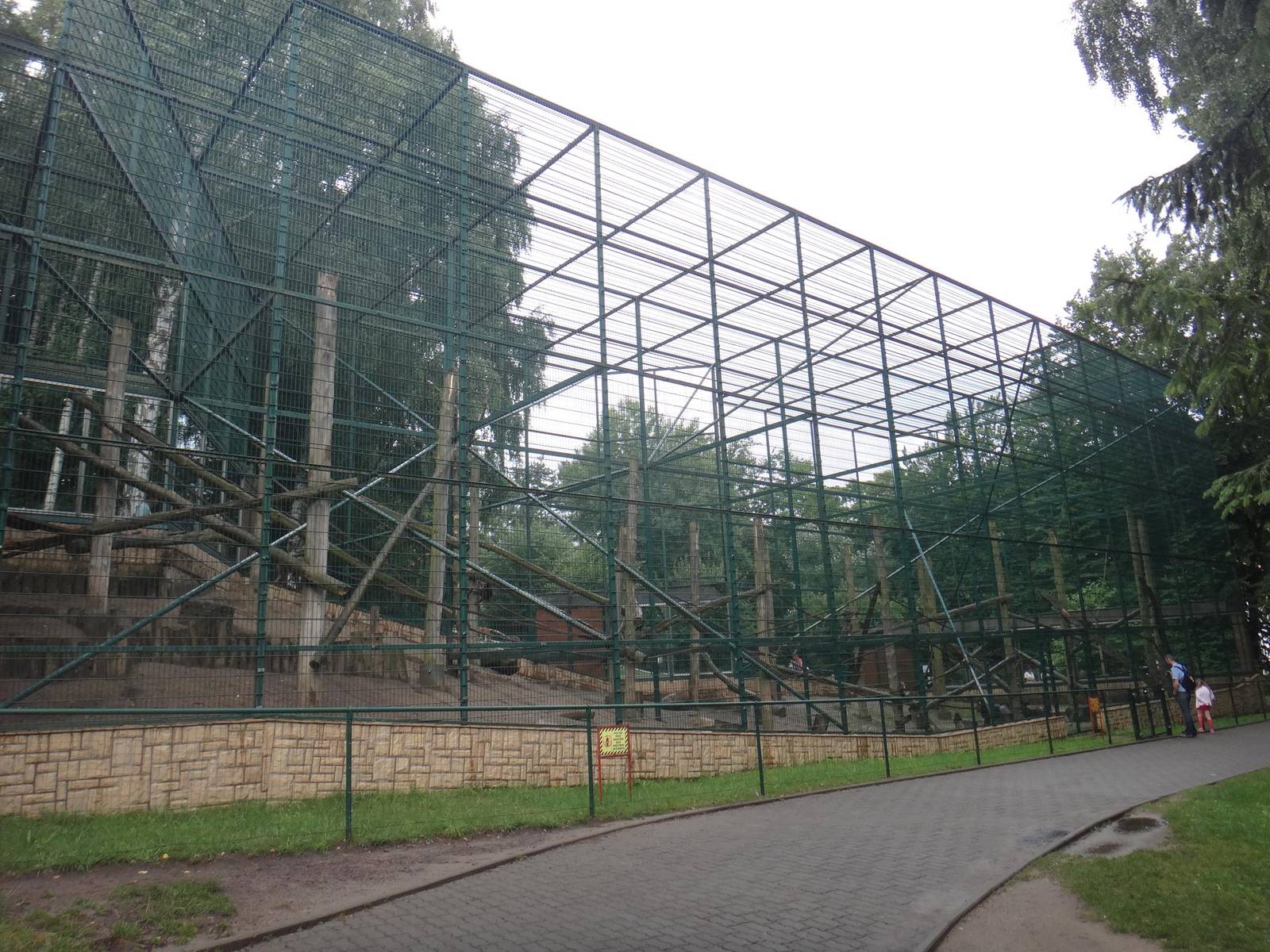 Monkey Enclosure (back side)