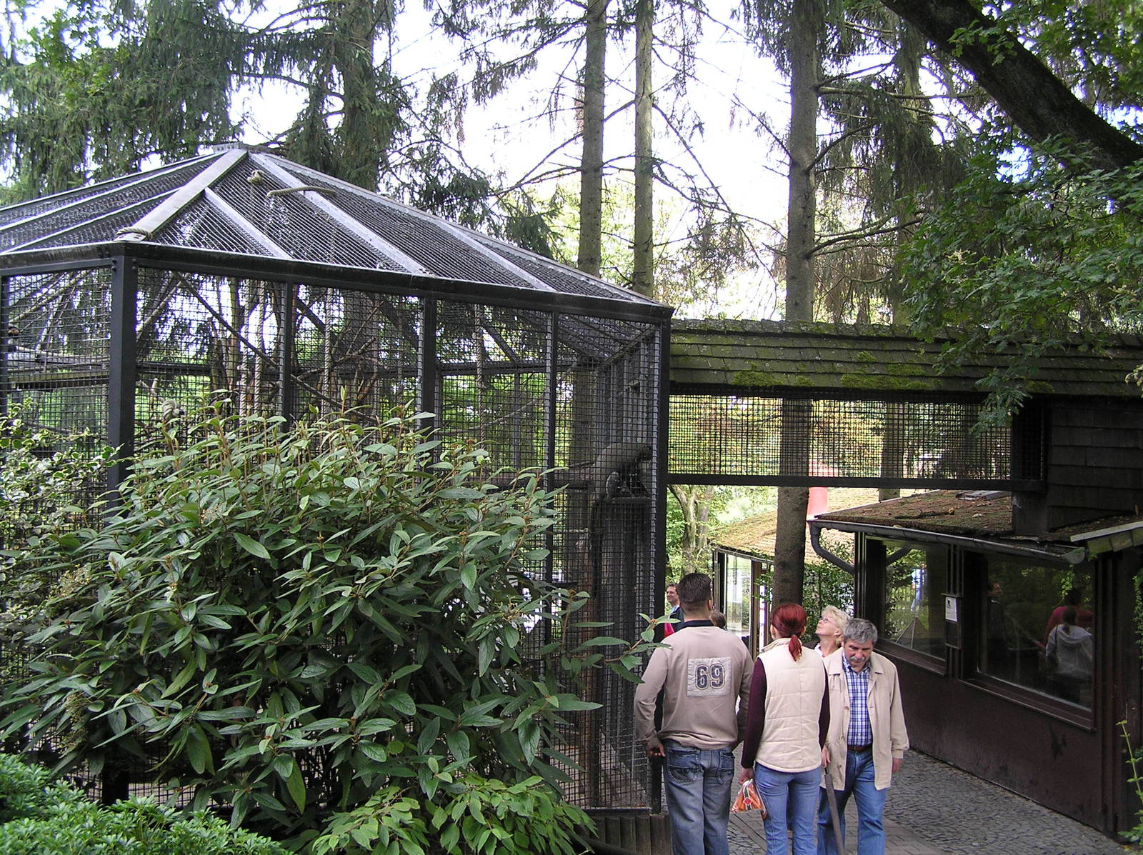 Monkey enclosure - Ople zoo 2006