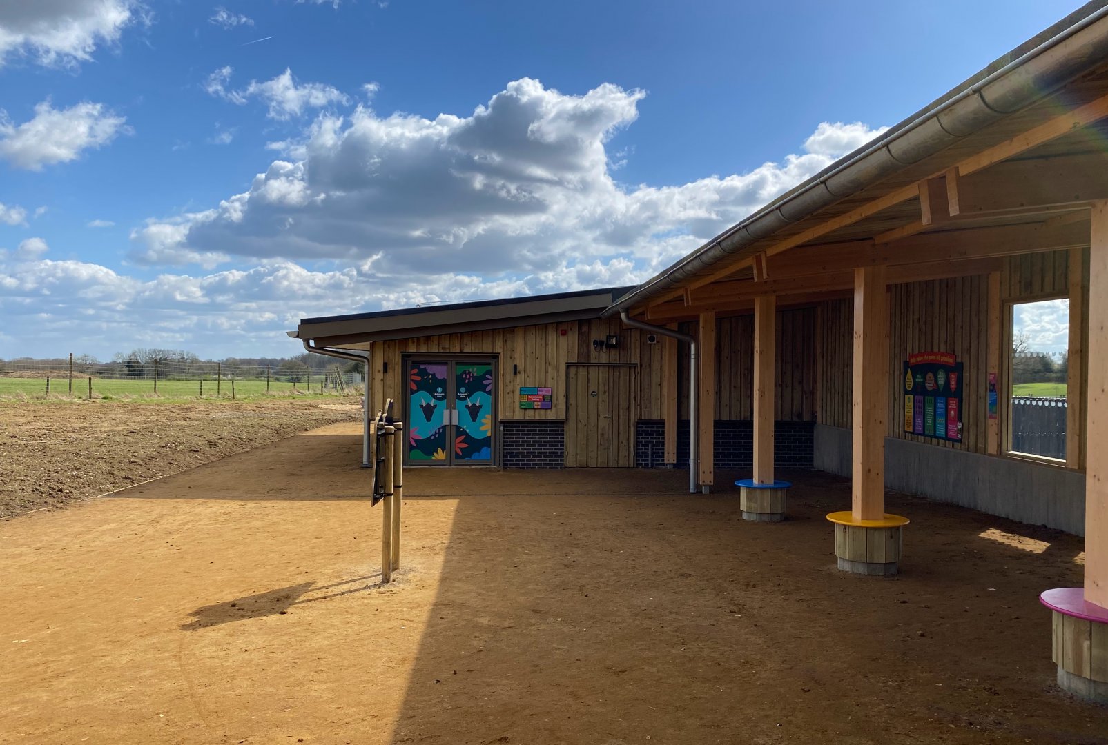 Monkey forest, Anoa house exit, ZSL Whipsnade
