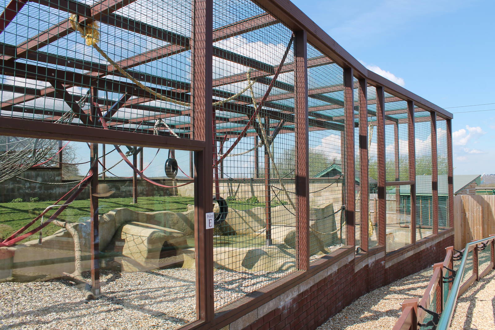 Monkey Haven - Barbary Macaque Enclosure