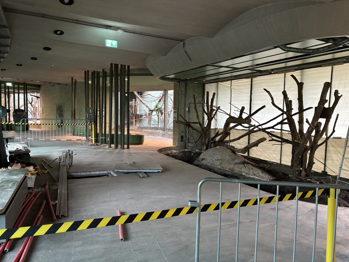 Monkey House construction