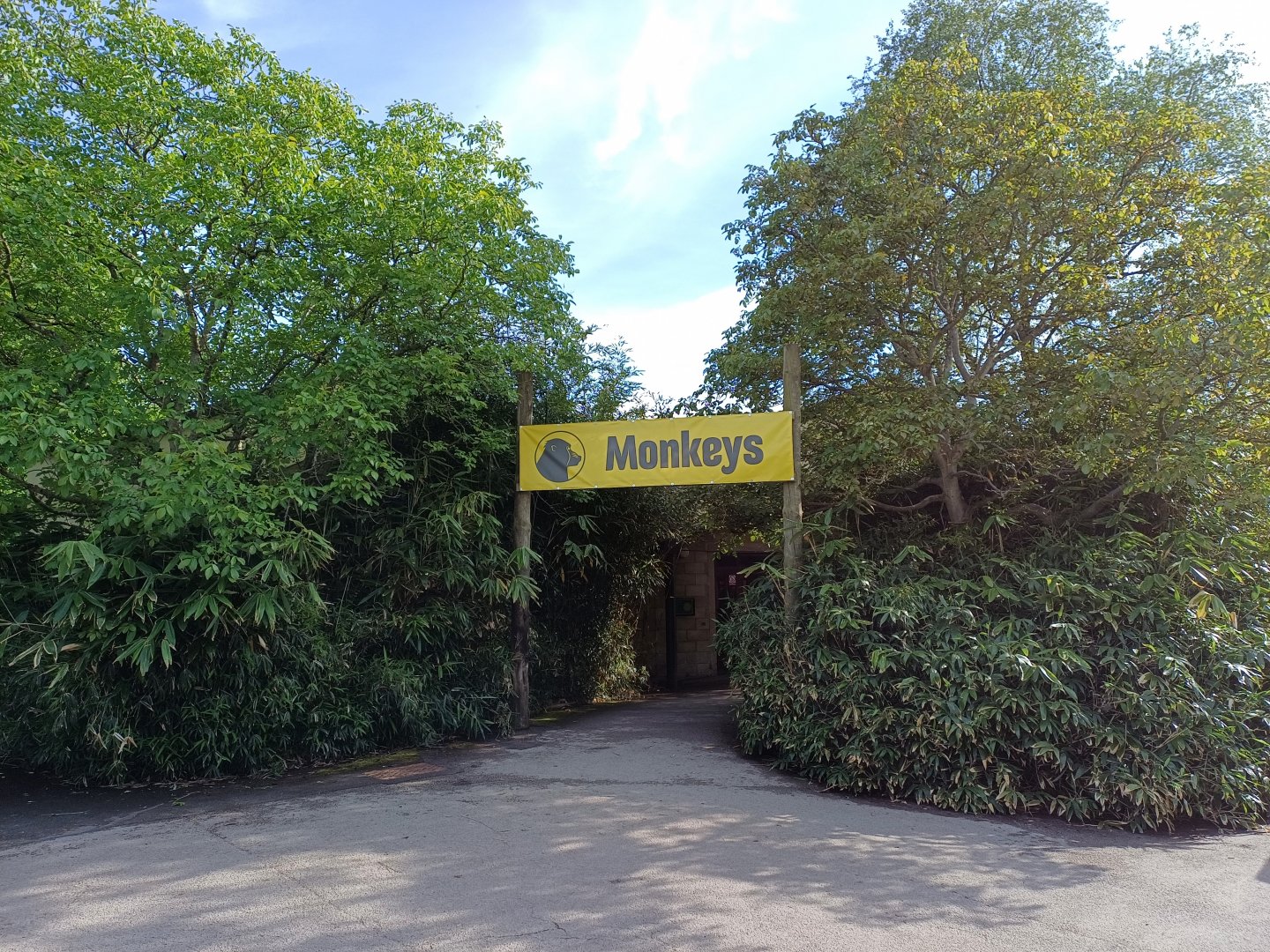 Monkey House entrance