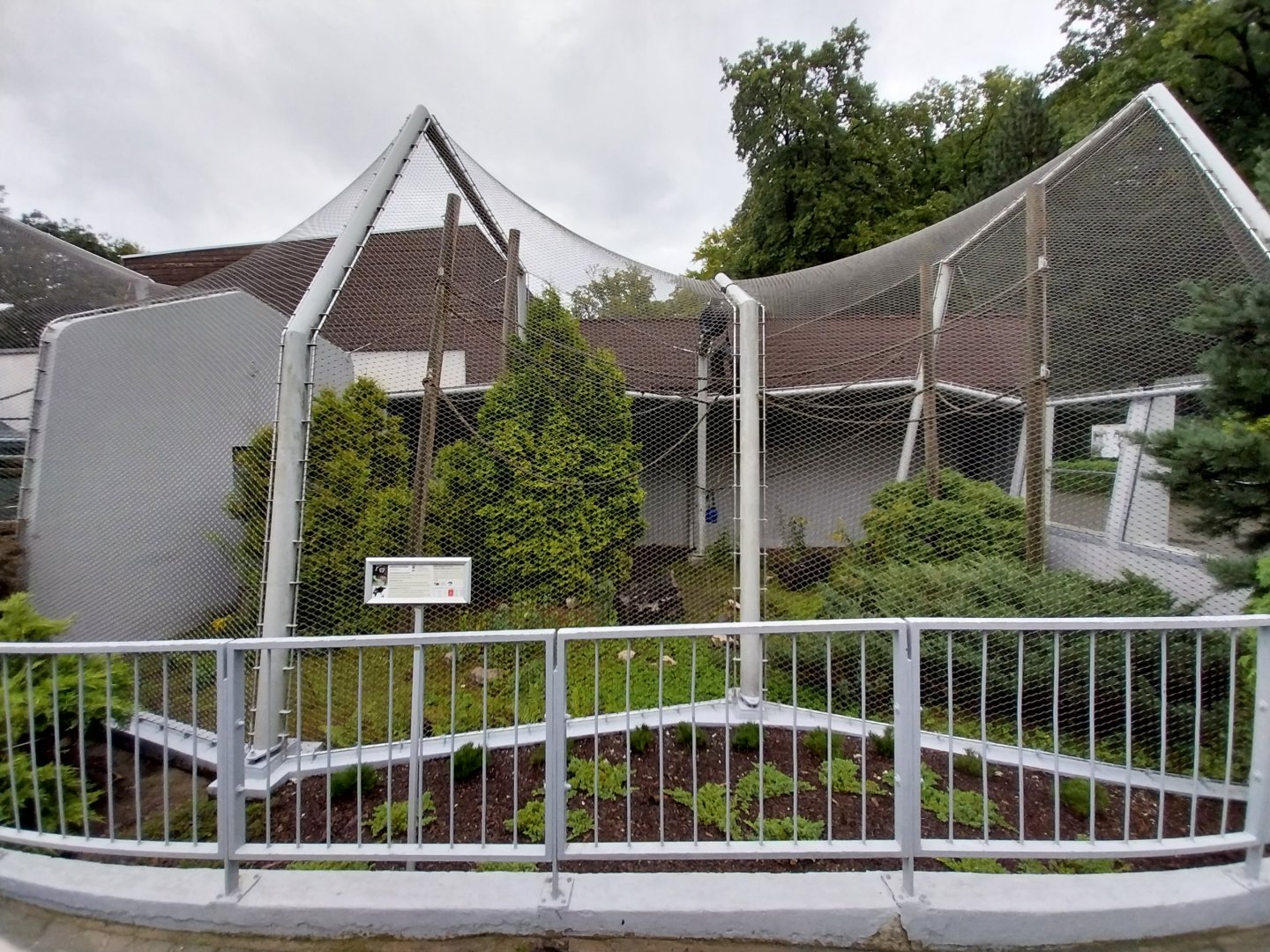 Monkey House - Lar Gibbon enclosure