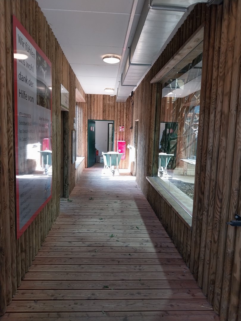 Monkey house - Staff area