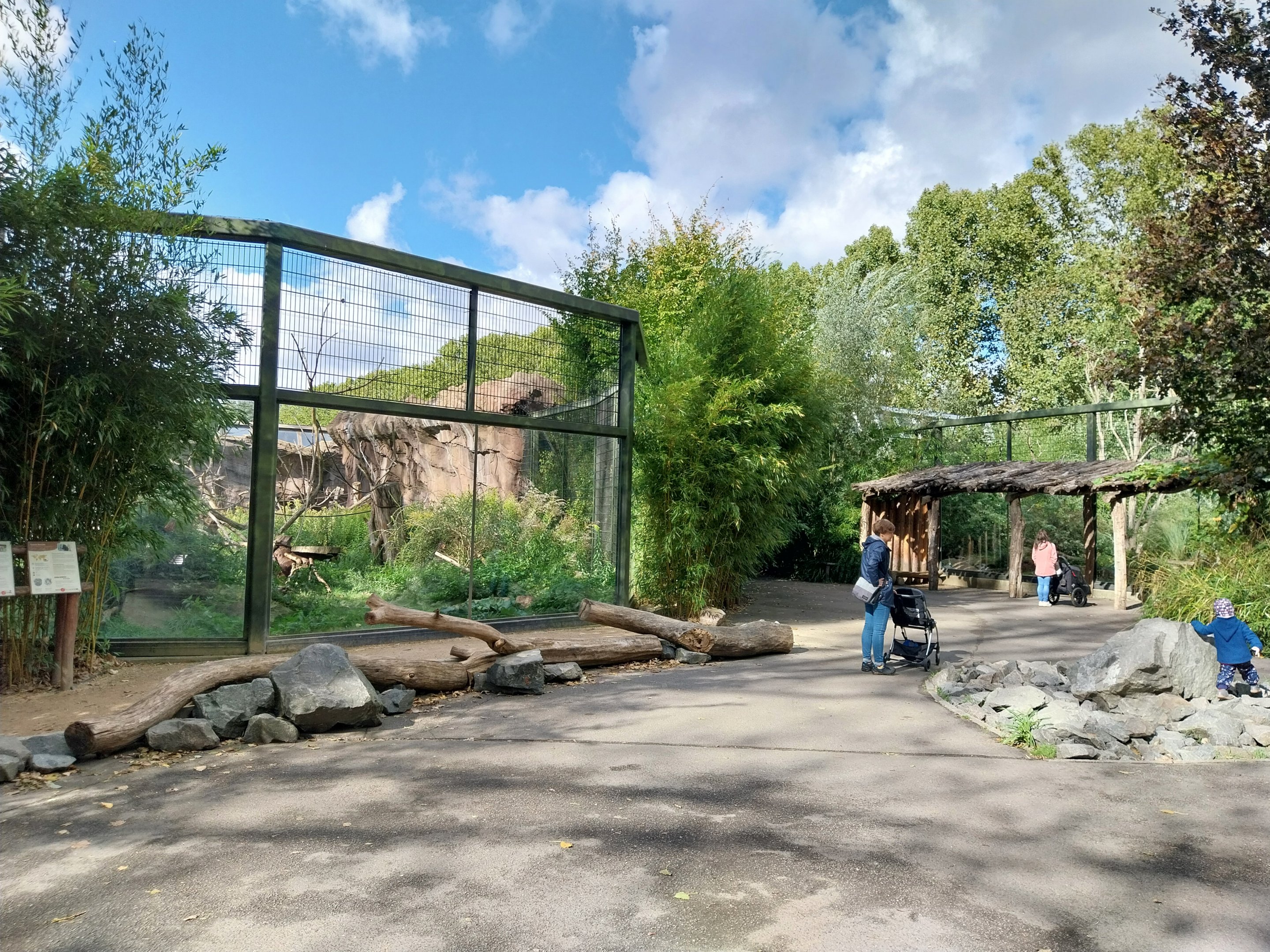 Monkey House - Towards the entrance