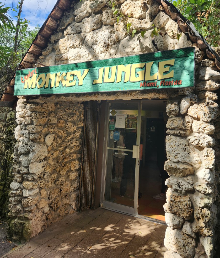 Monkey Jungle - Entrance