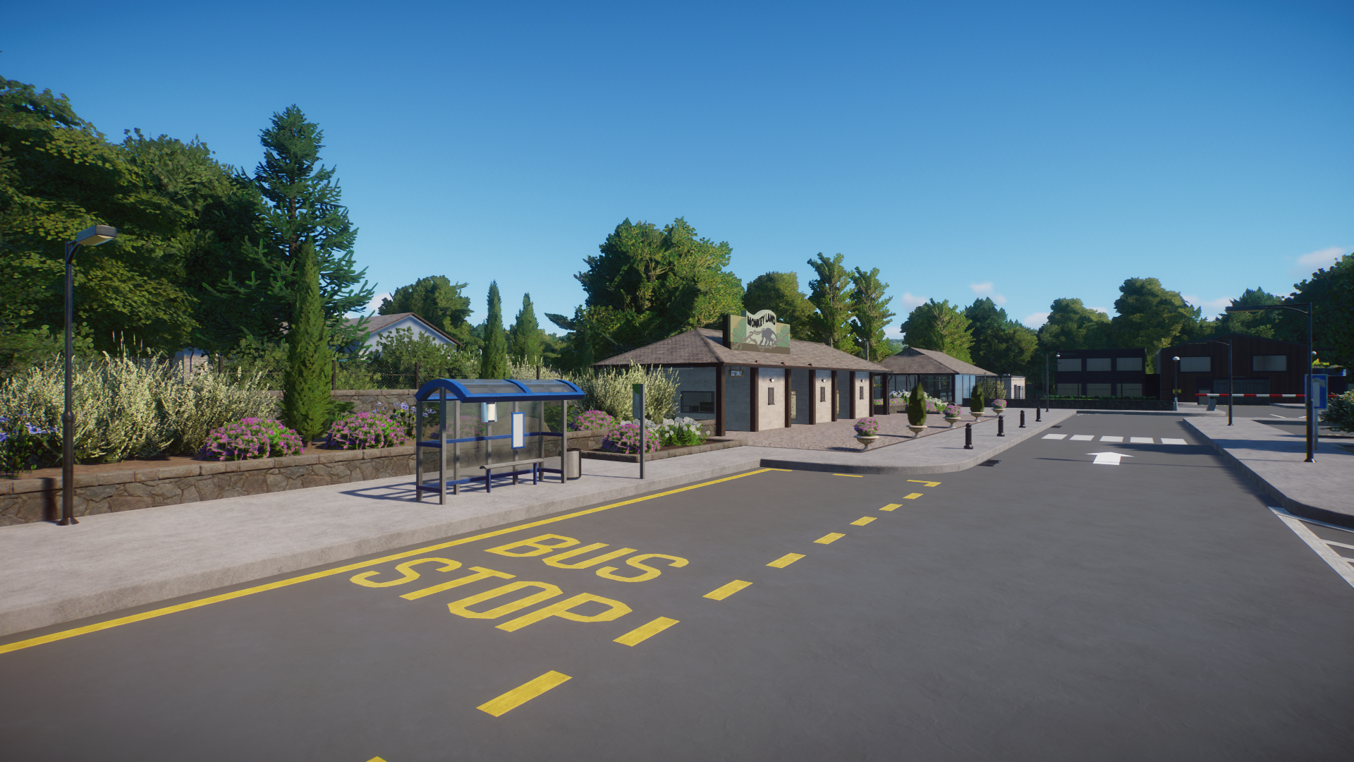 Monkey Land Entrance (Planet Zoo)