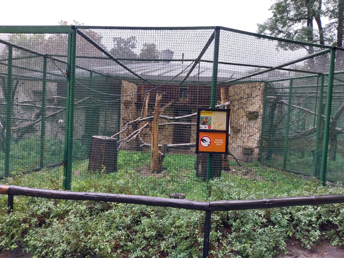 Monkey Rotunda - Golden-bellied capuchin enclosure