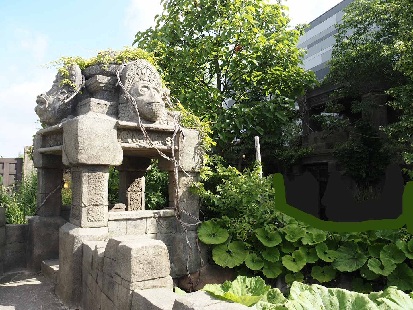 Monkey Ruins exhibit, 2024-06-23