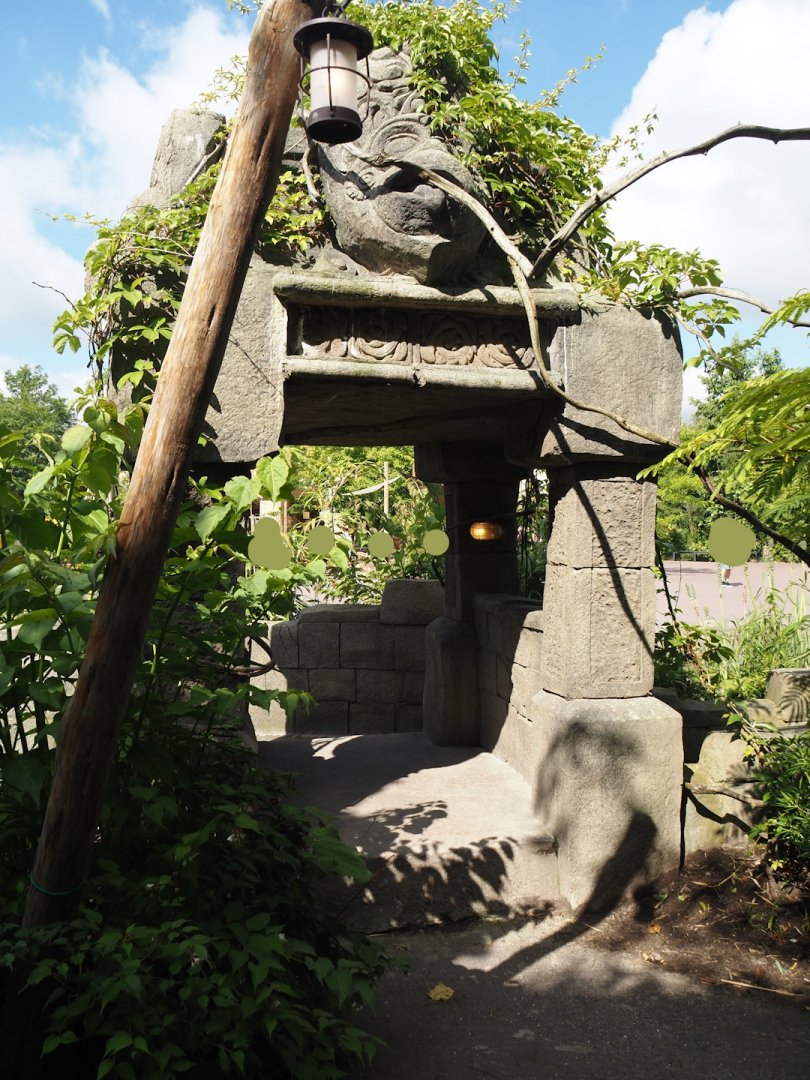 Monkey Ruins exhibit, 2024-06-23