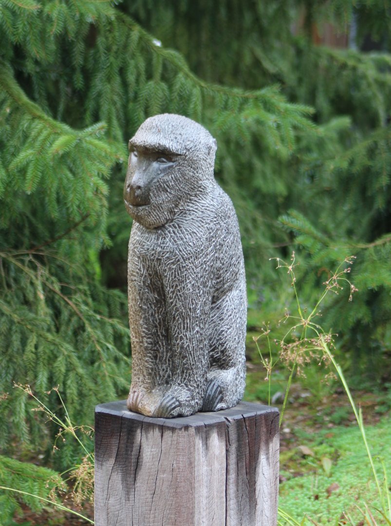 Monkey statue