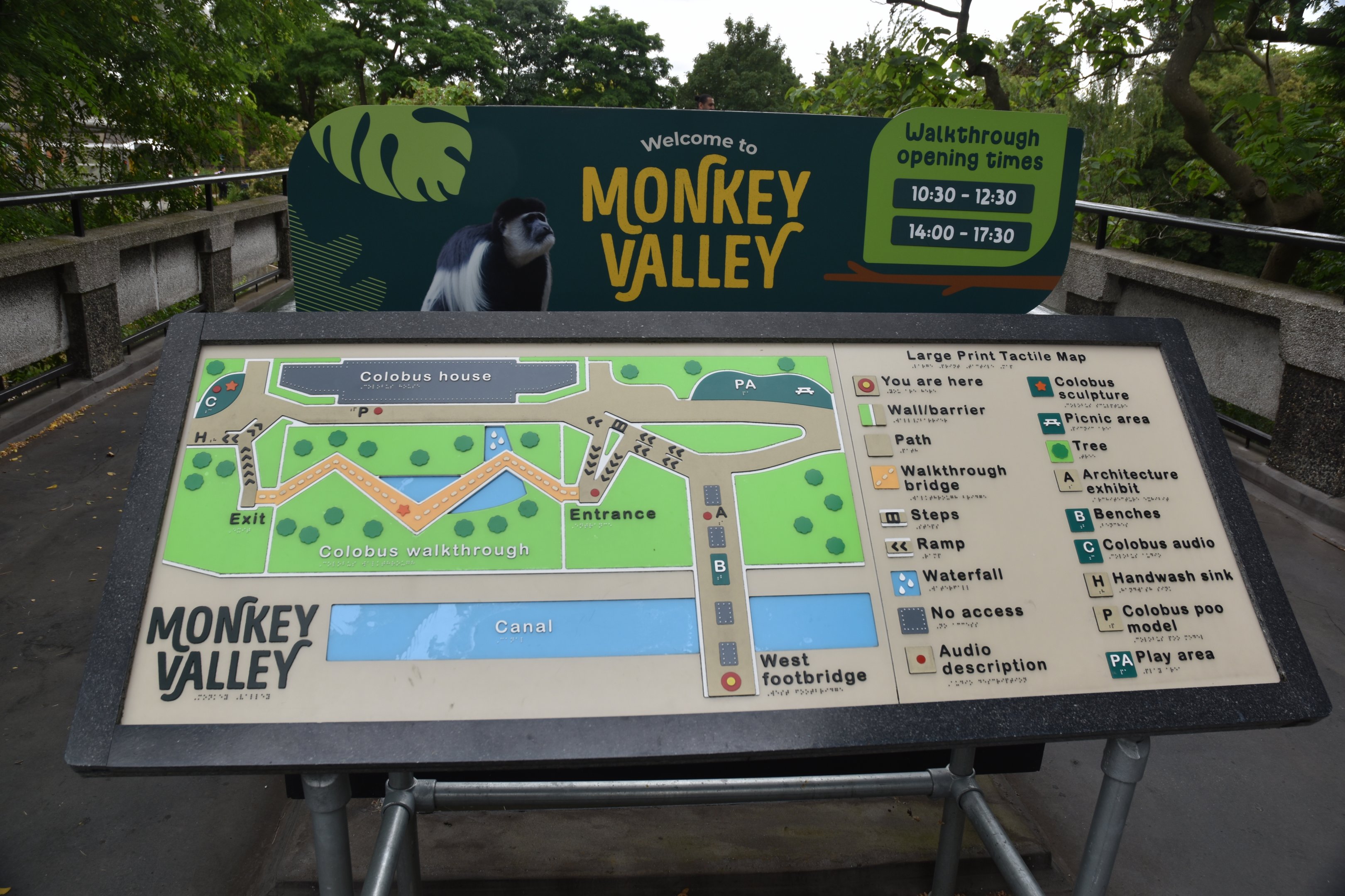 Monkey Valley (Snowdon Aviary) Interpretation at London, 22nd June 2024