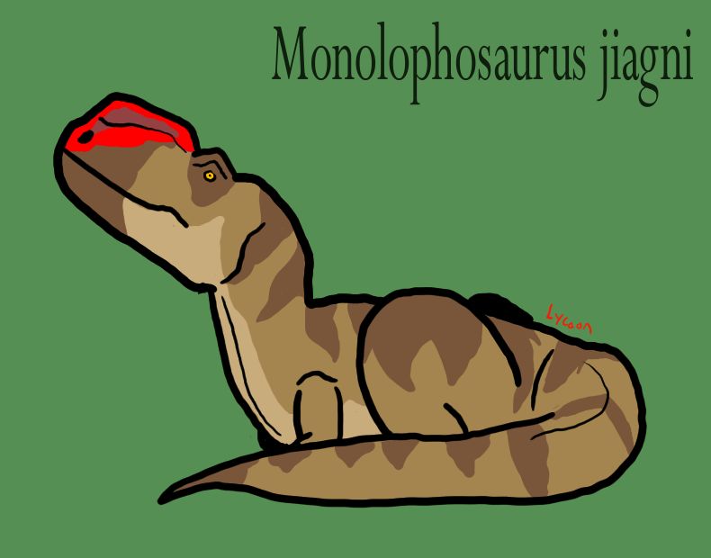 Monolophosaurus jiagni