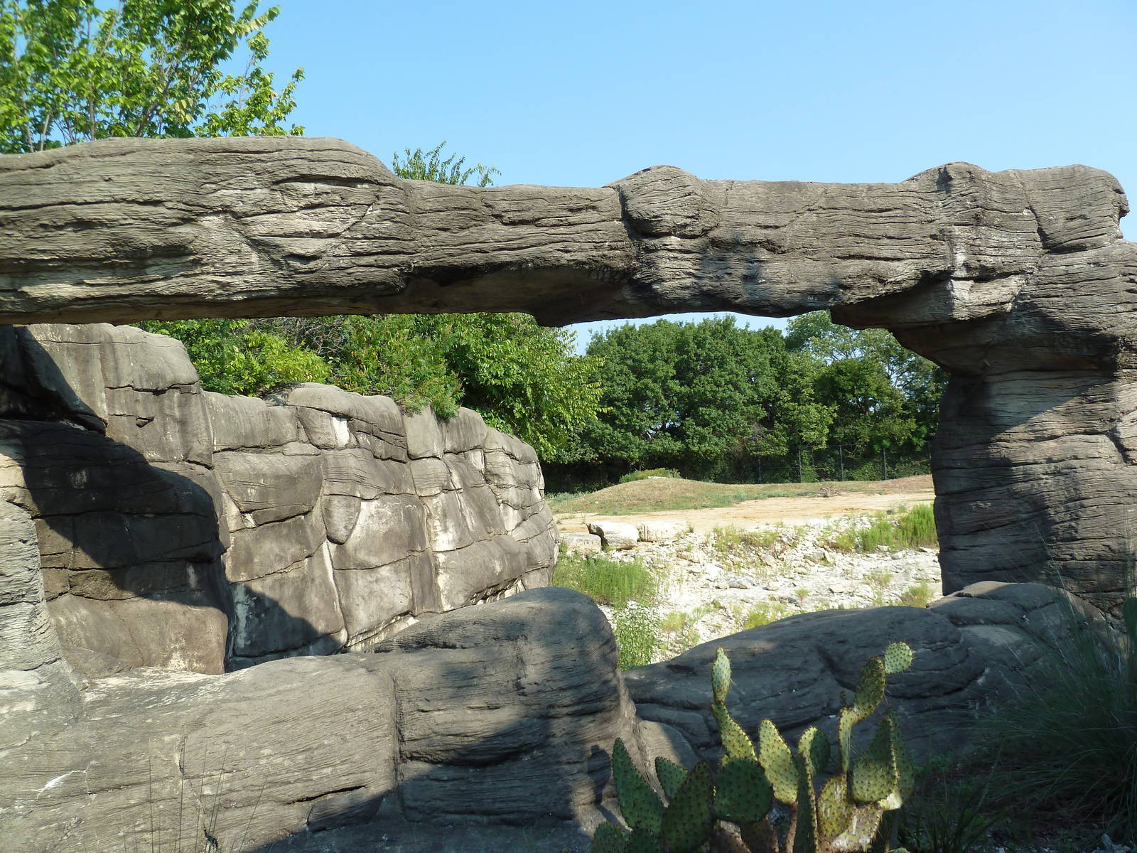 Monorail - Desert Habitat (Mixed-Species Exhibit)