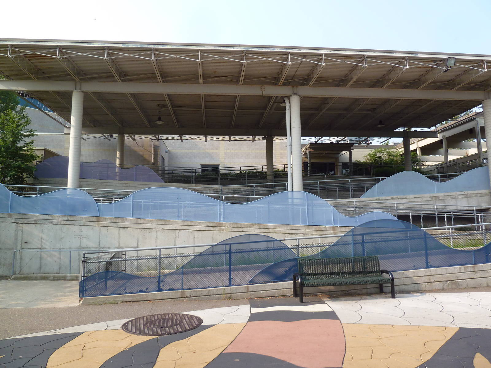 Monorail Station (now empty)