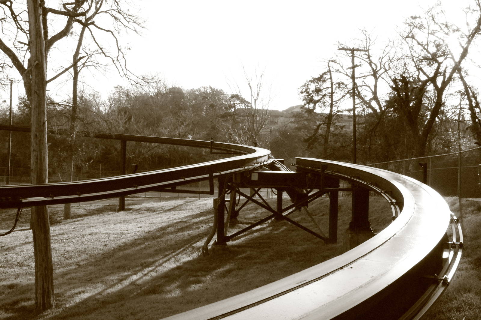 Monorail track
