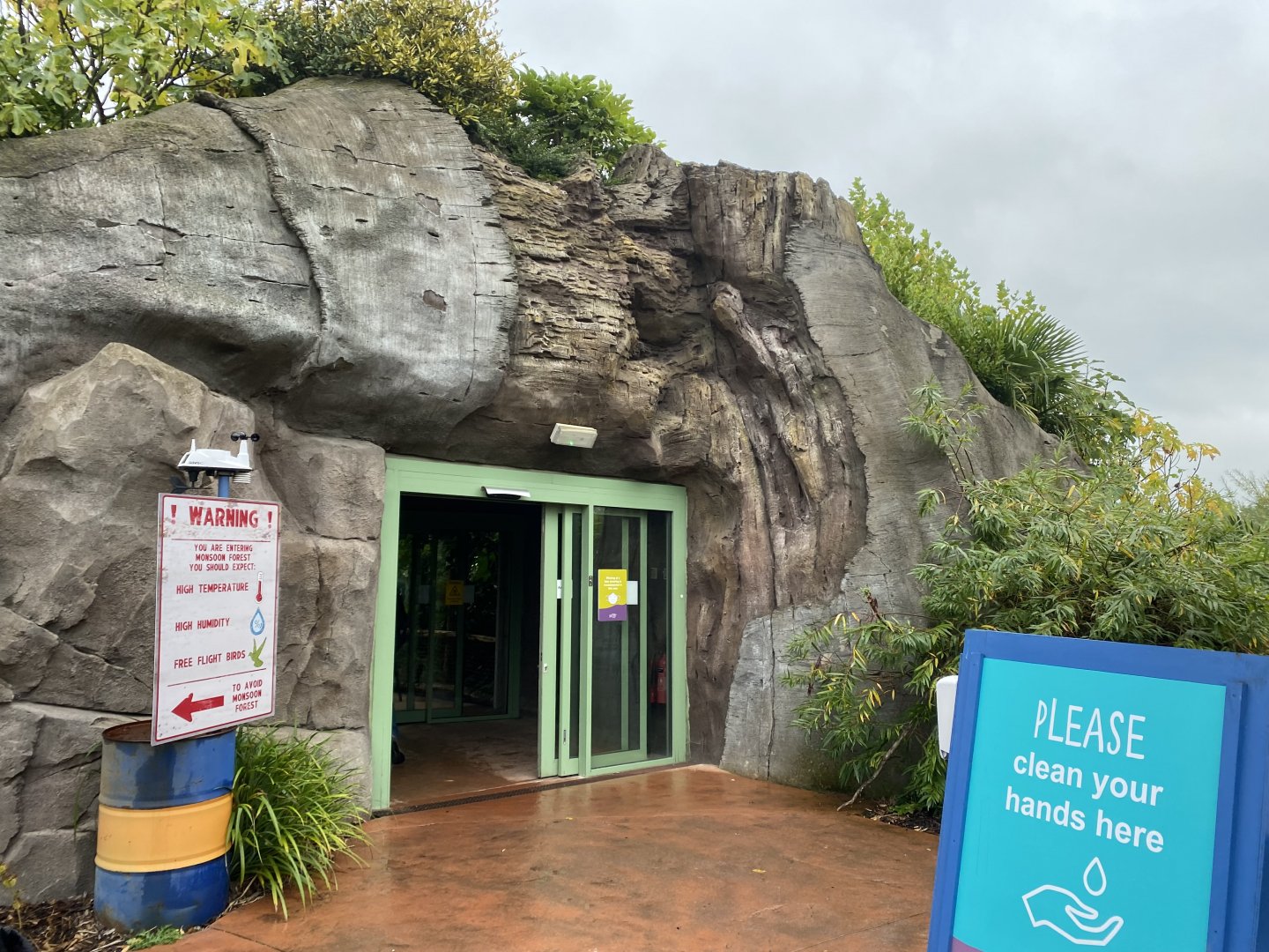 Monsoon Forest entrance 181021