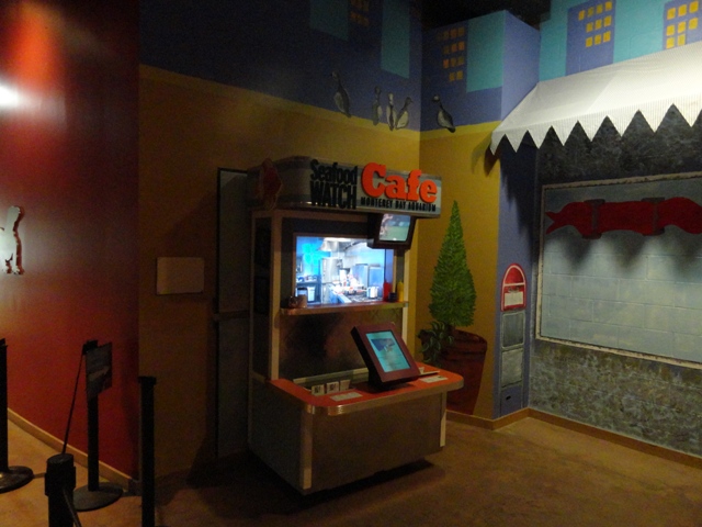 Monterey Bay Aquarium Seafood Watch Cafe Display