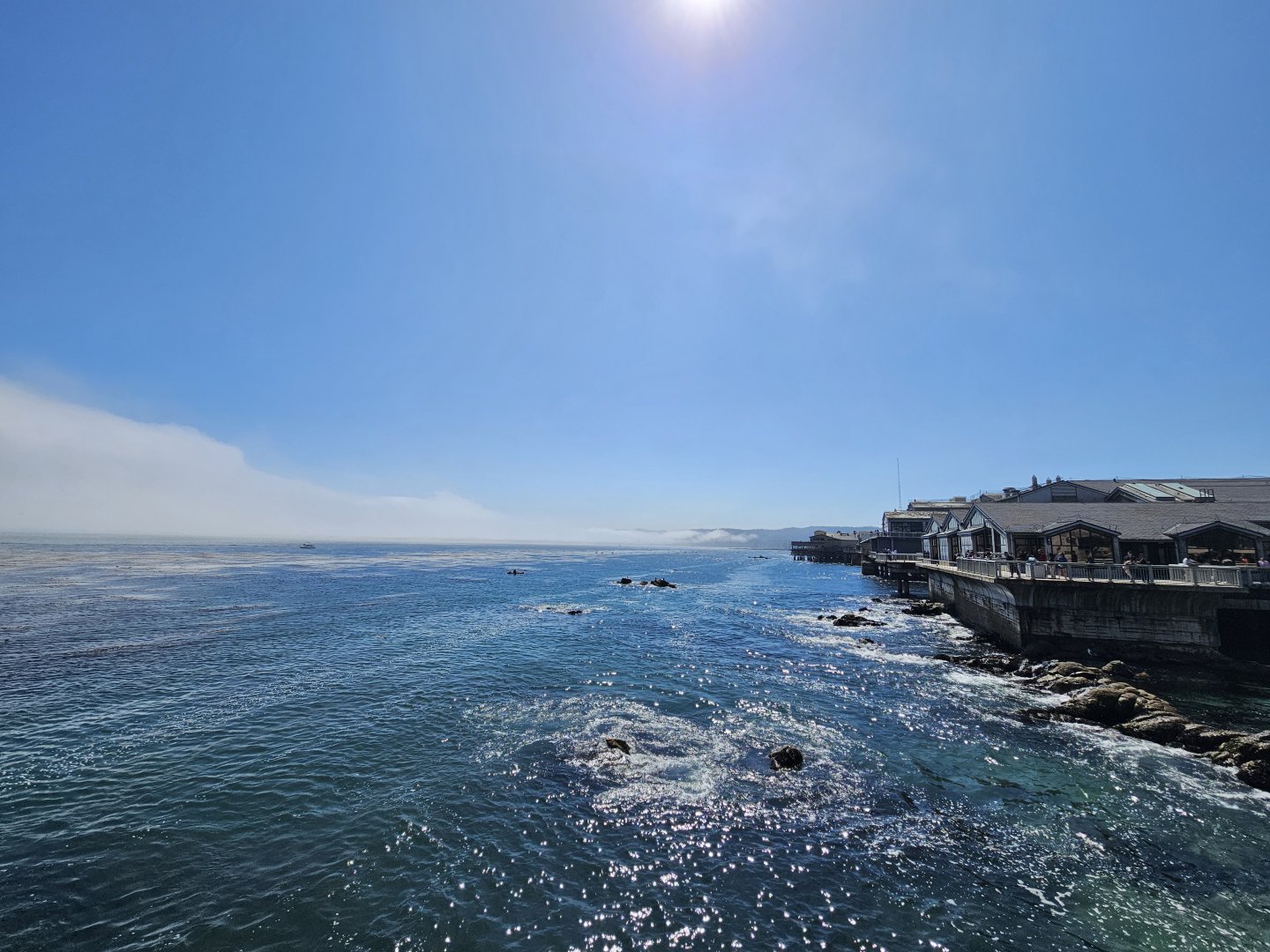 Monterey Bay view (second floor deck)