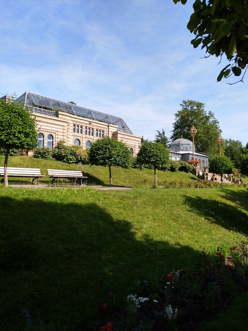 Moorish bathhouse and fern winter garden