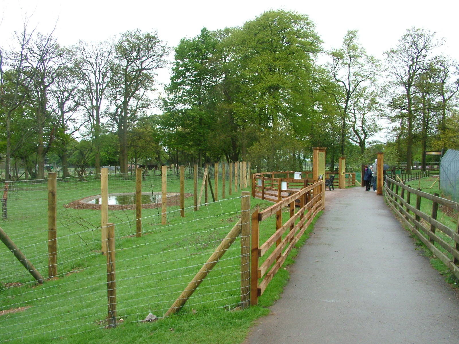 Moose and Wolf viewing areas at Whipsnade 08/05/10