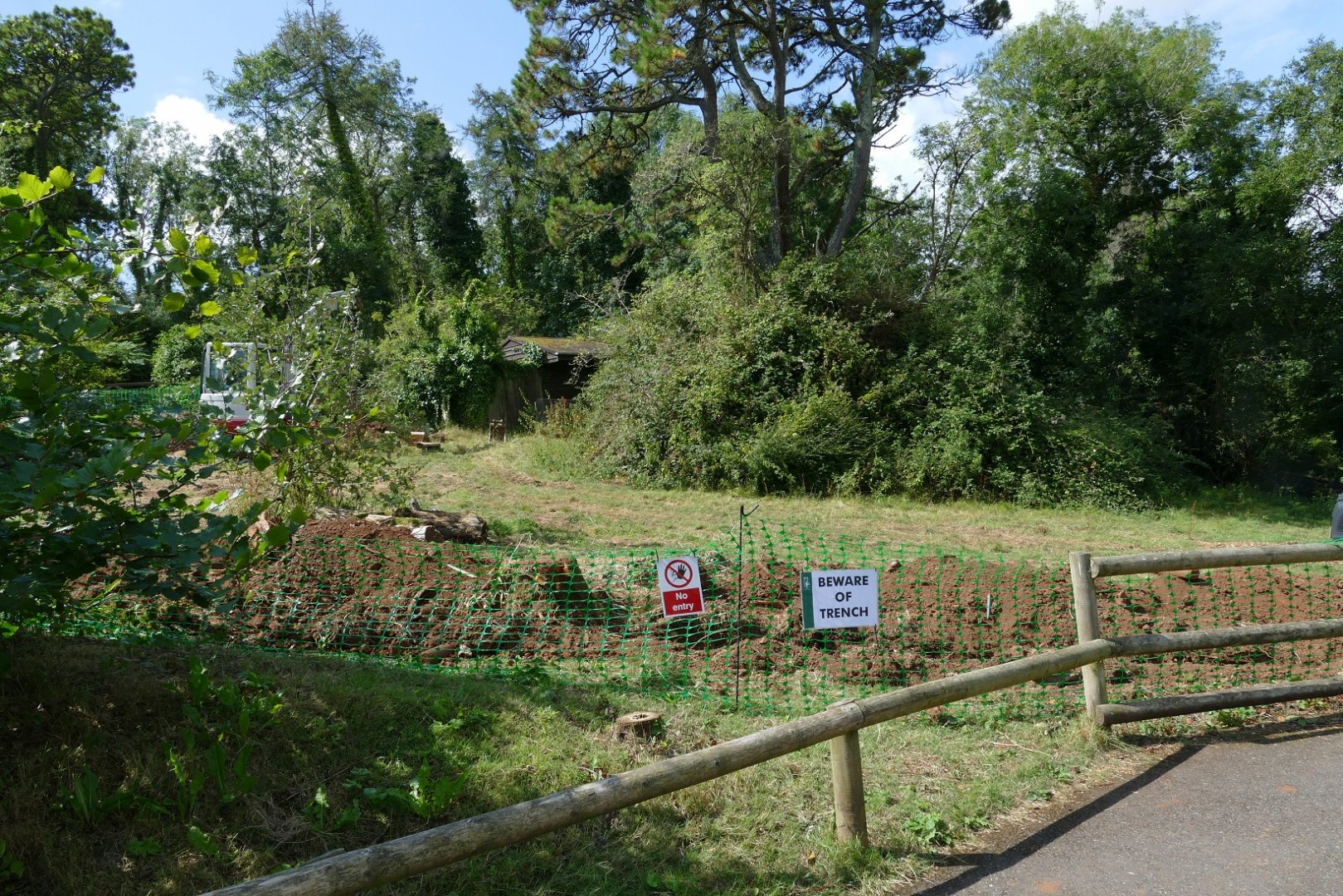 More new fencing, August 2019