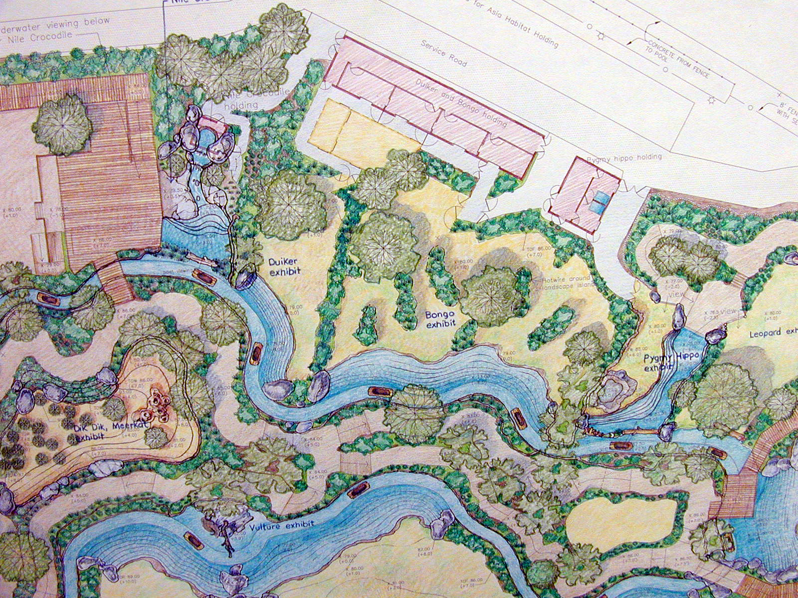 More pictures of the propose boat ride to Africa Habitat