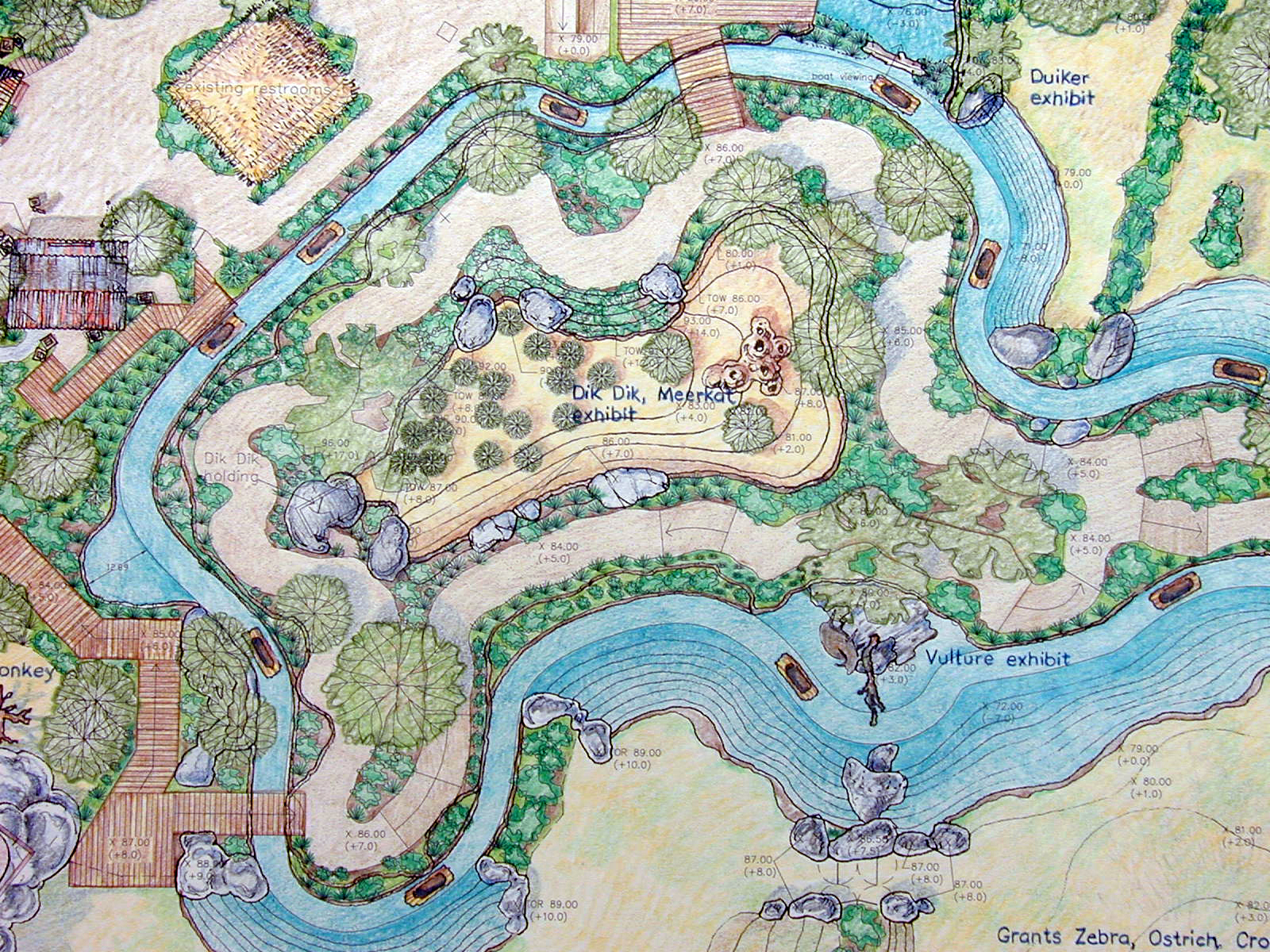 More pictures of the propose boat ride to Africa Habitat