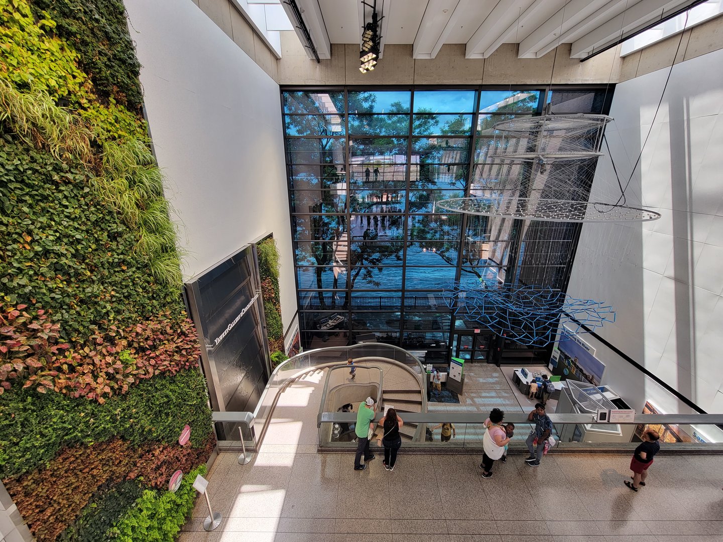 MOS Boston - atrium above Yawkey Gallery