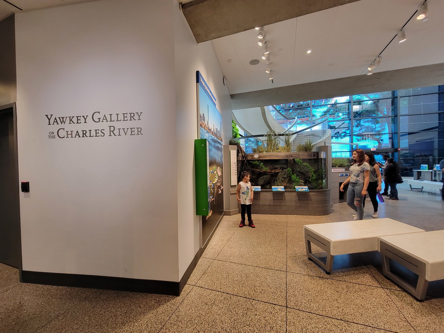 MOS Boston - Yawkey Gallery on the Charles River, lower level