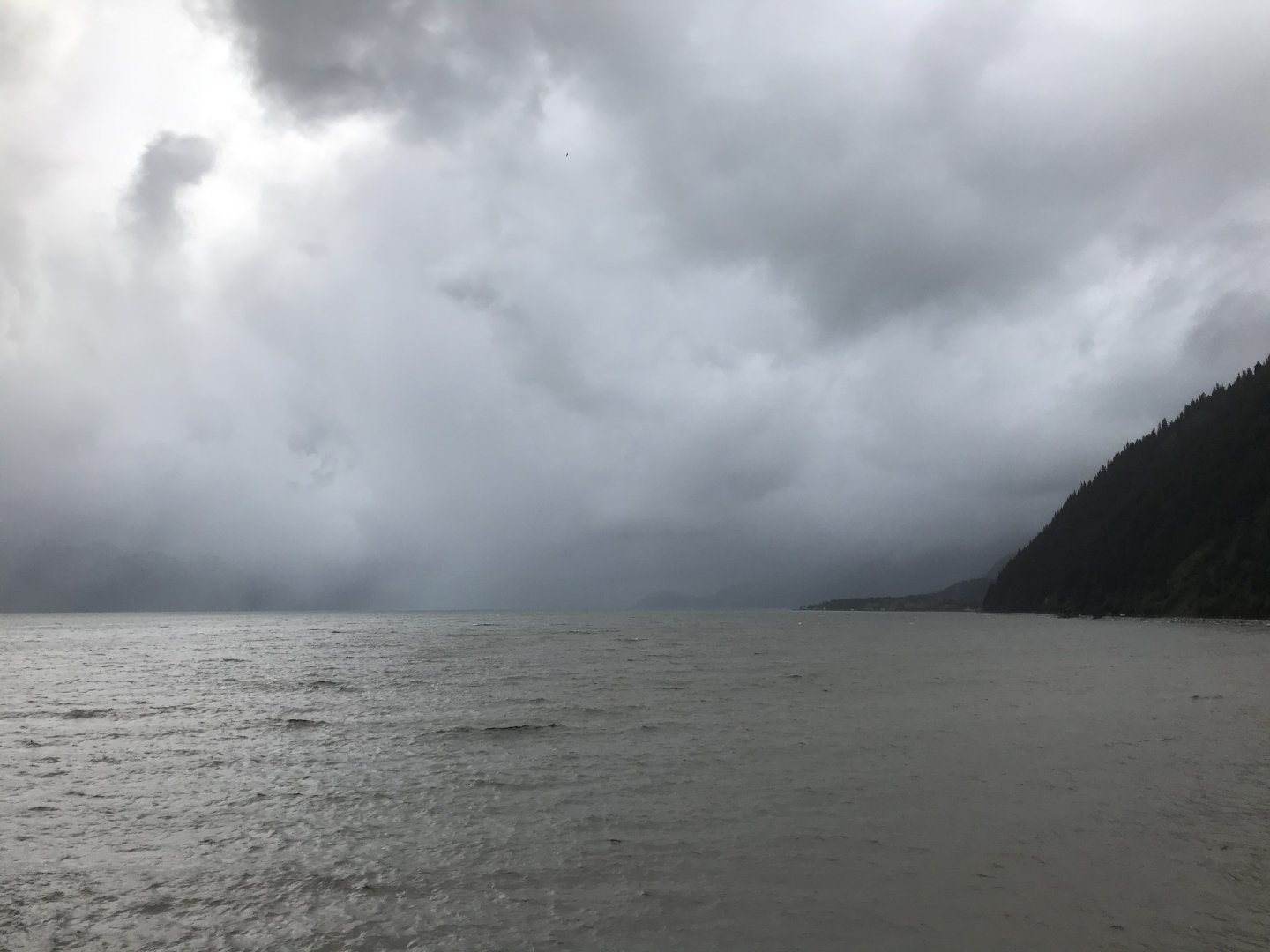 Mouth of Resurrection Bay from the SeaLife Center deck