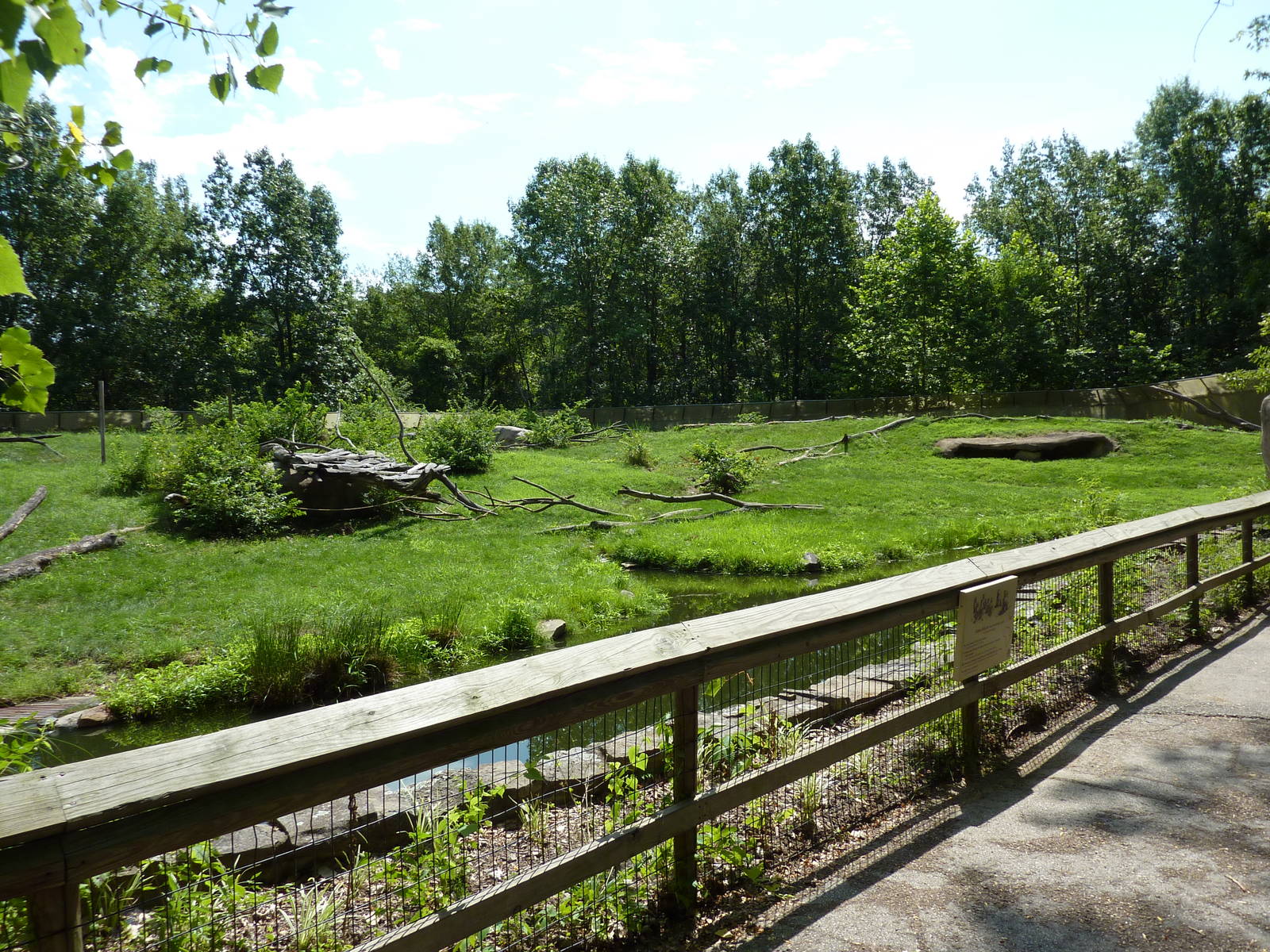Multi-Acre Guinea Baboon Exhibit