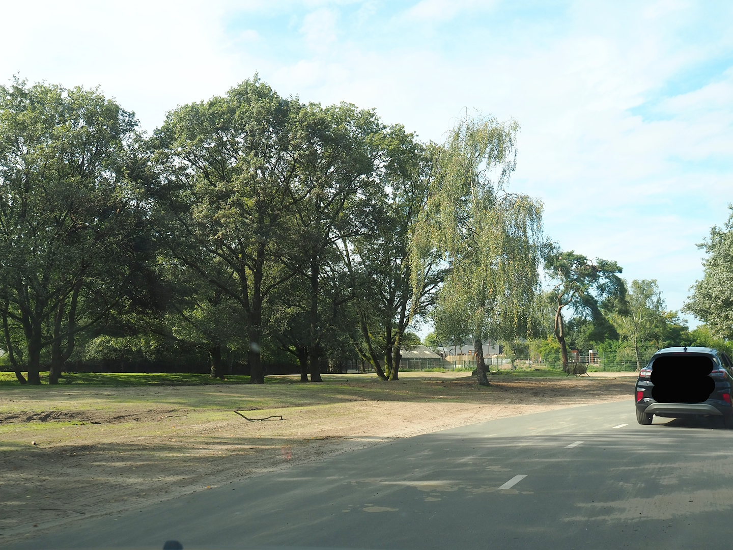 Multi-hectare savanna drive through-exhibit, 2023-08-15