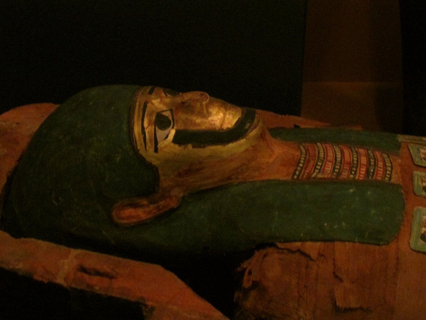 Mummy Mask Closeup