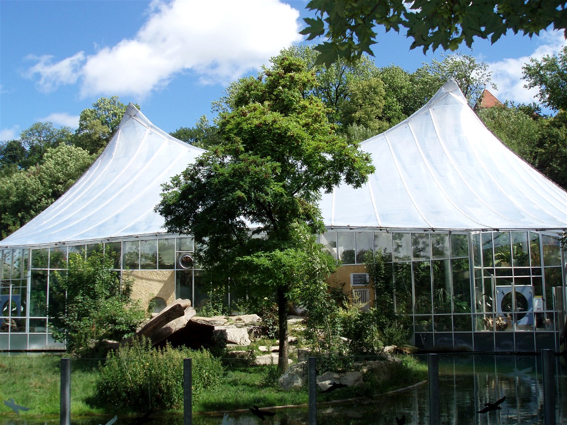 Munich Zoo - Jungletent