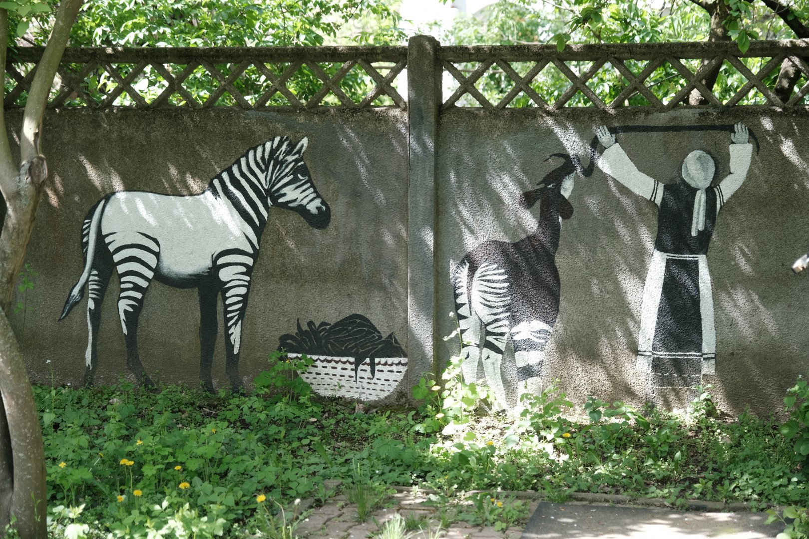 Mural / Gradina Zoologica Bucuresti