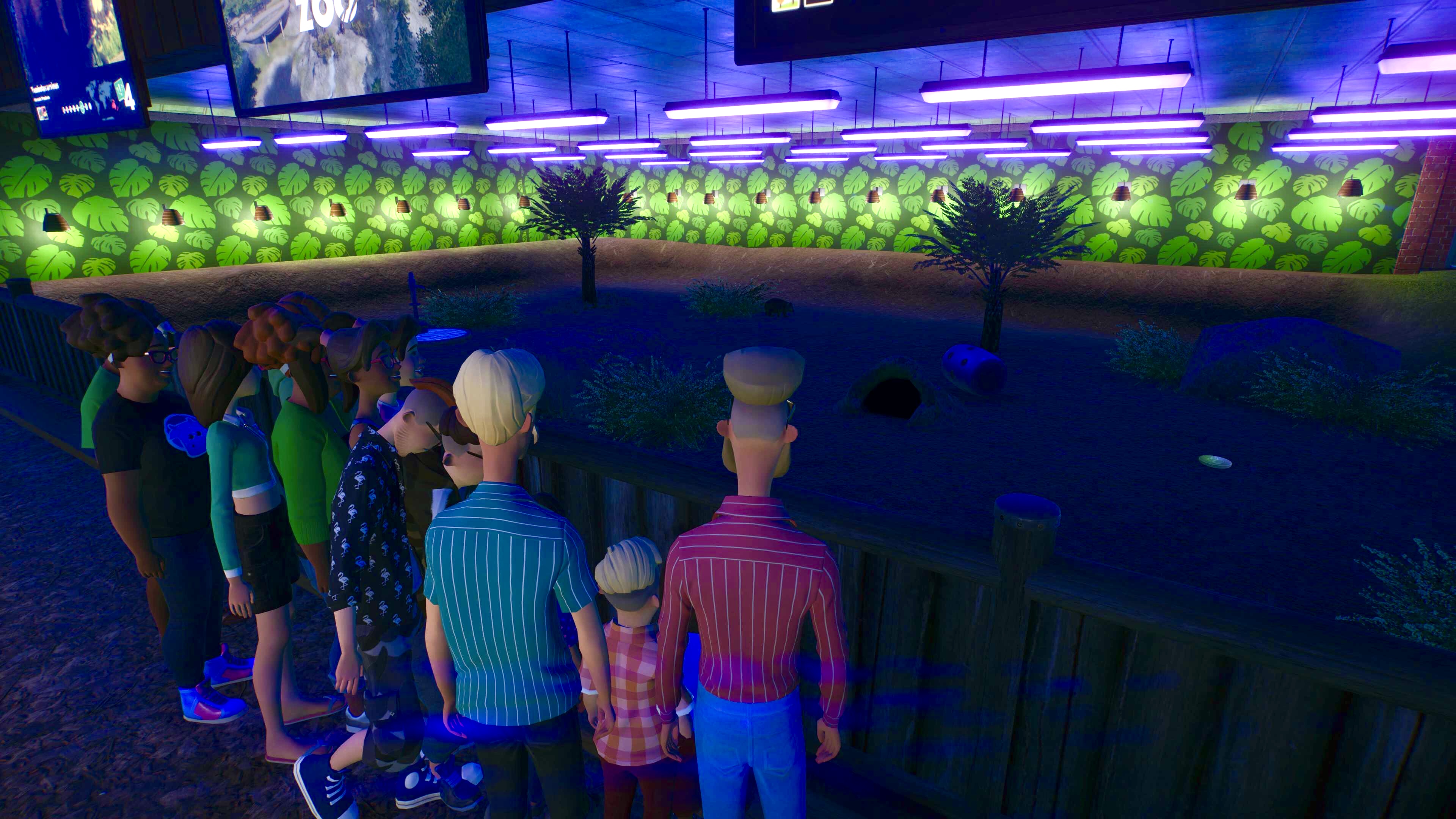 Murray’s Estate - guest view into habitat