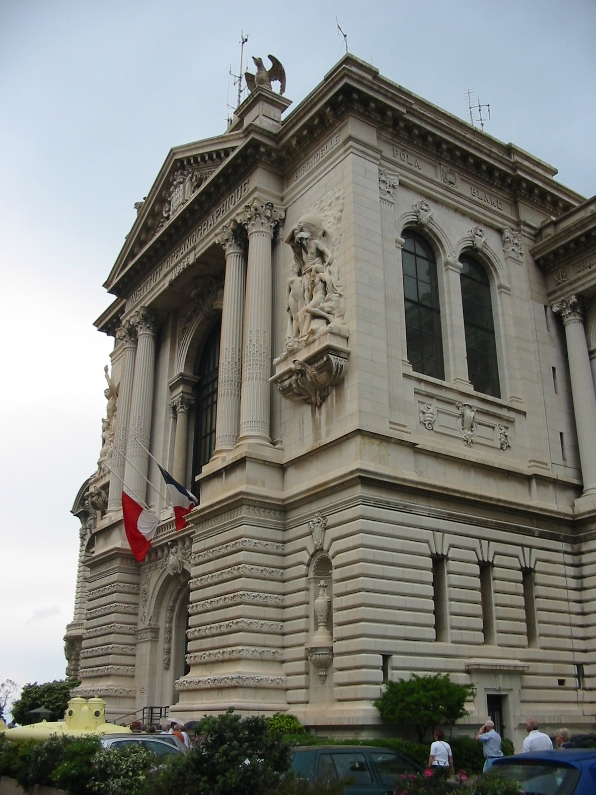 Musee Oceanographique 2005 - Aquarium building from the other side