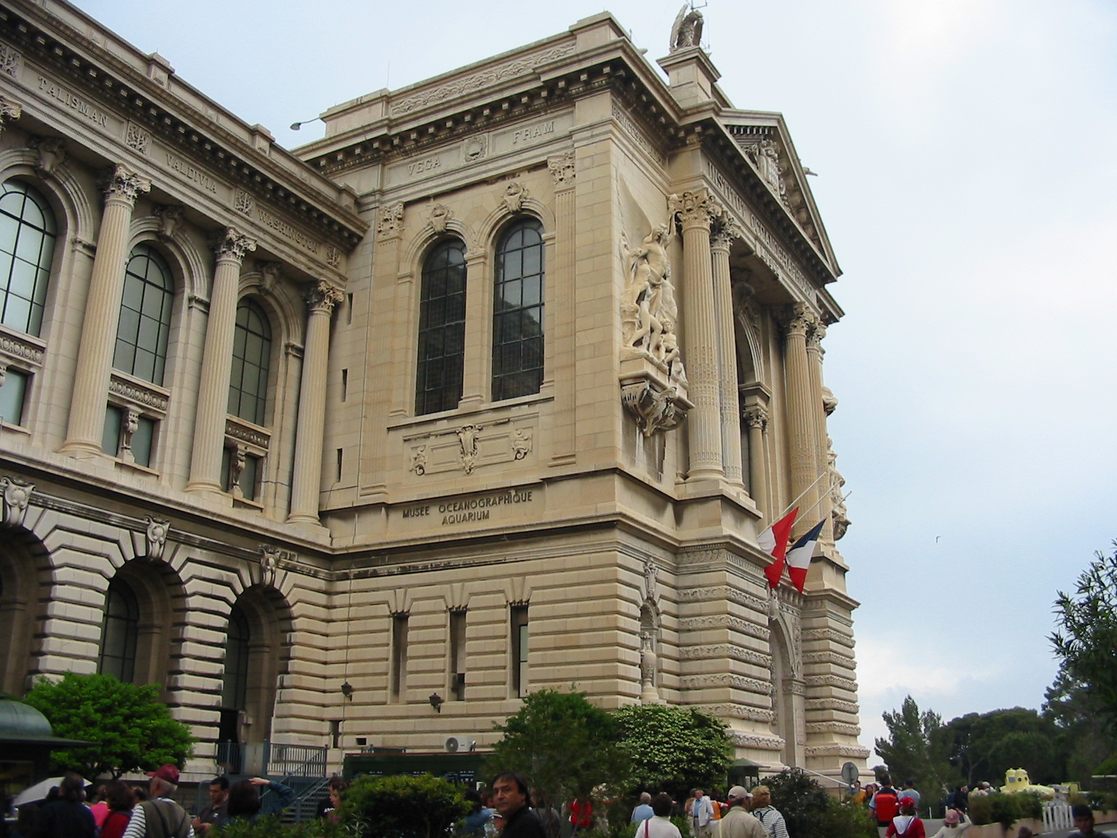 Musee Oceanographique 2005 - Aquarium building from the side