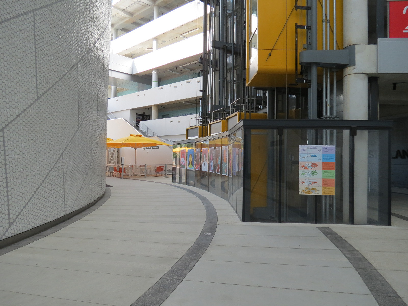 Museum Atrium - Elevators